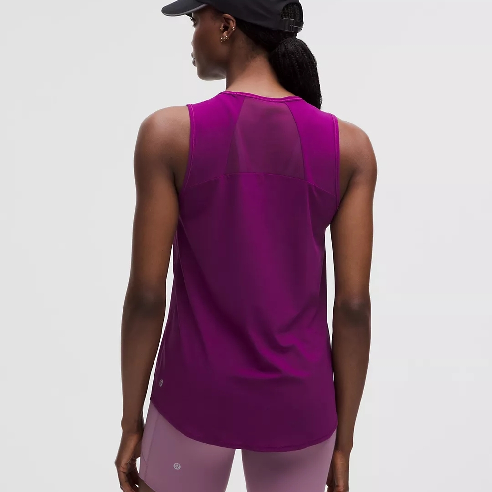 NWT Lululemon Sculpt Workout / Yoga Tank Top, Chilled Grape, Size 12